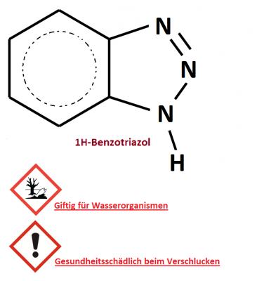 Strukturformel 1H-Benzotriazol